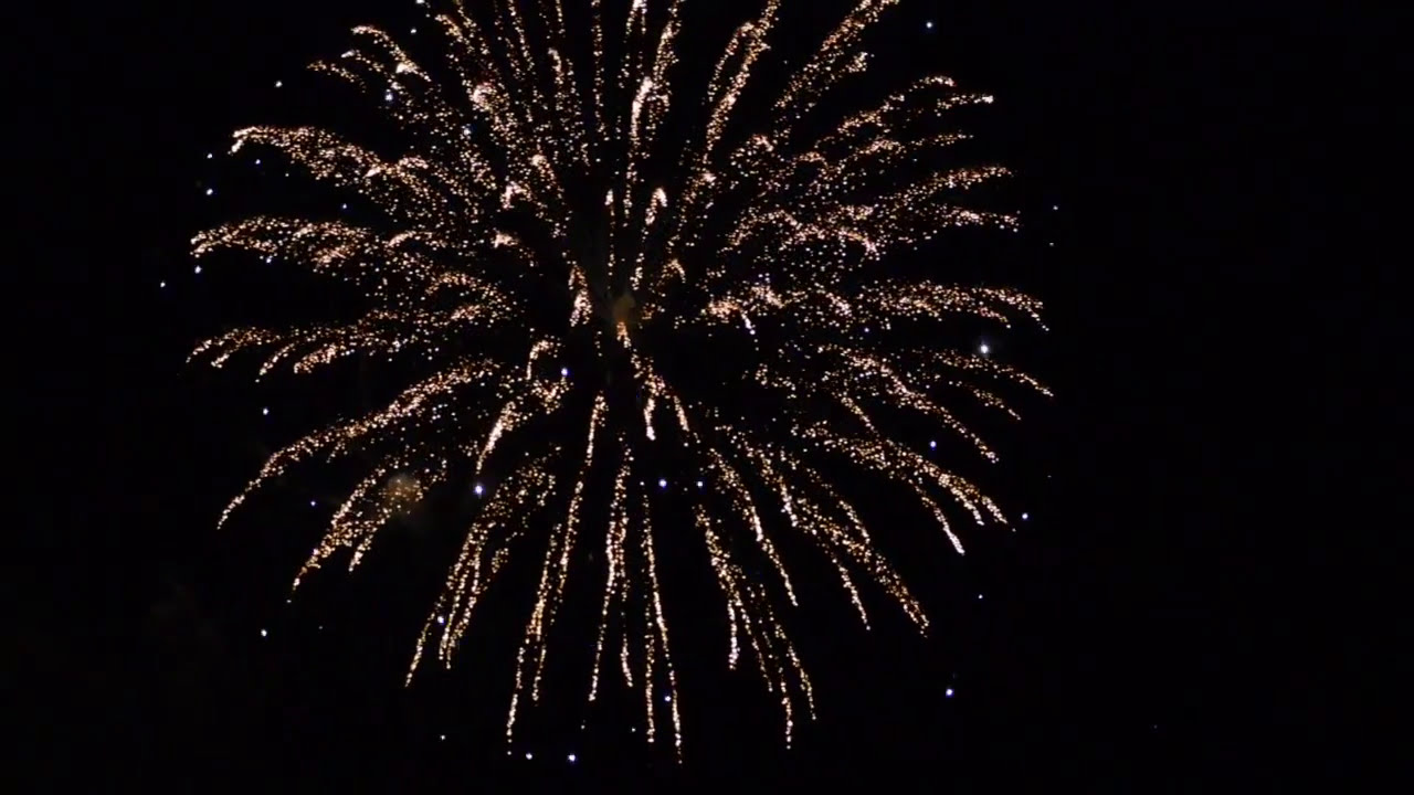 Feu d'artifice d'Albi du 14 juillet 2017