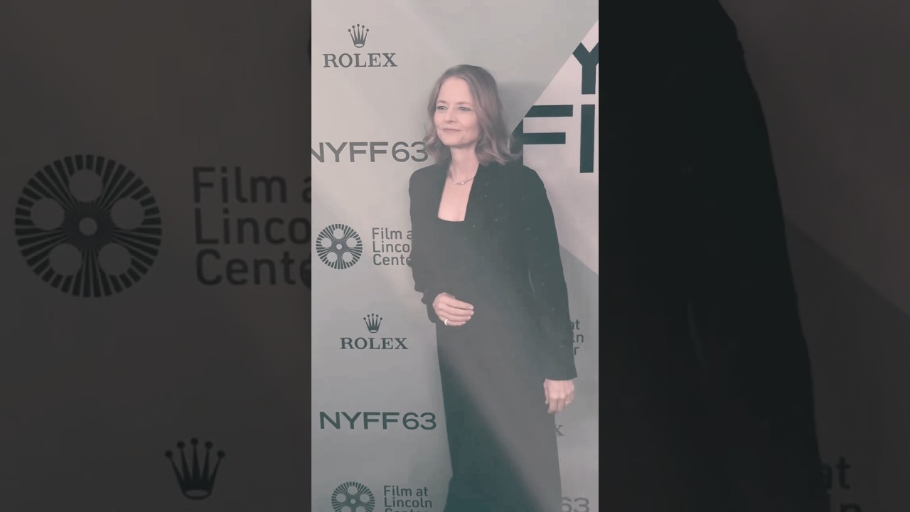 Jodie Foster at the New York Film Festival. #jodiefoster
