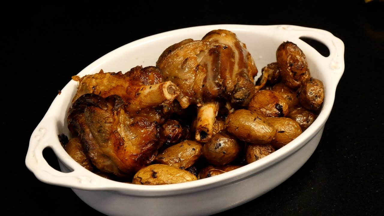 La Souris d'agneau avec ses pommes grenailles