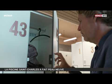 Vie de la Principauté : la piscine Saint-Charles fait peau neuve