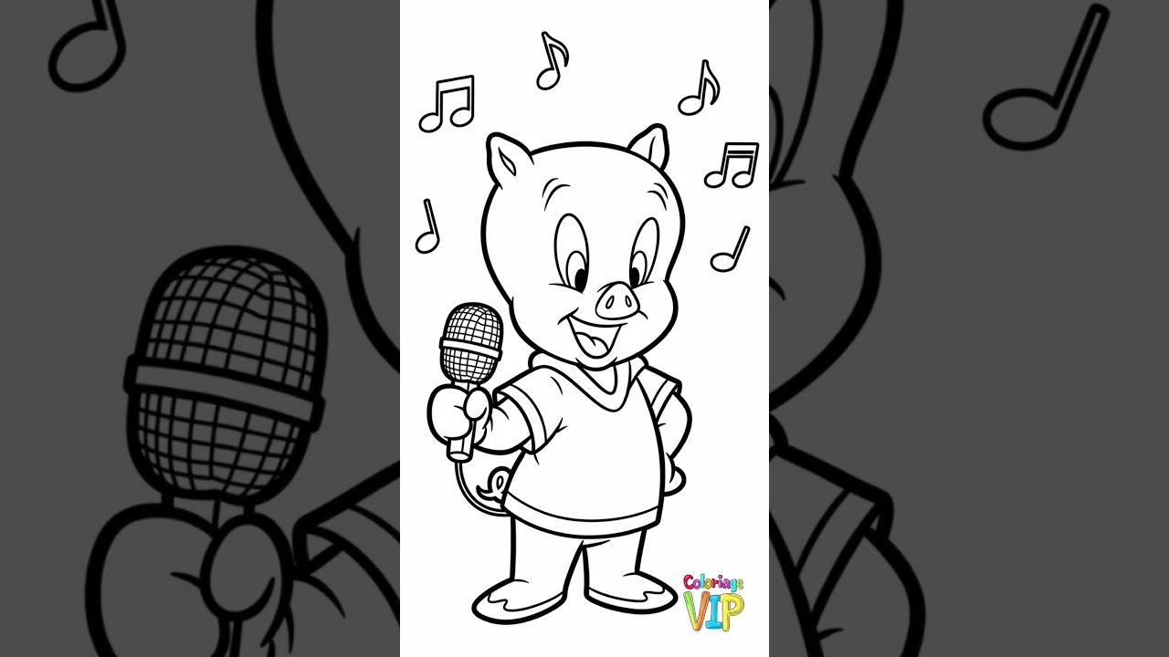 Top 5 Coloriage Looney Tunes – Les dessins les plus fun à imprimer gratuitement  #coloriagevip #art