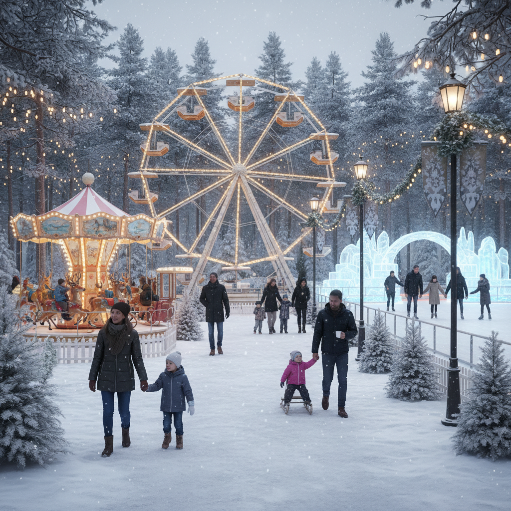 découvrez un parc d'attractions magique à seulement 2h30 de lille et plongez dans un hiver féérique inoubliable rempli d'aventures et de moments enchantés.