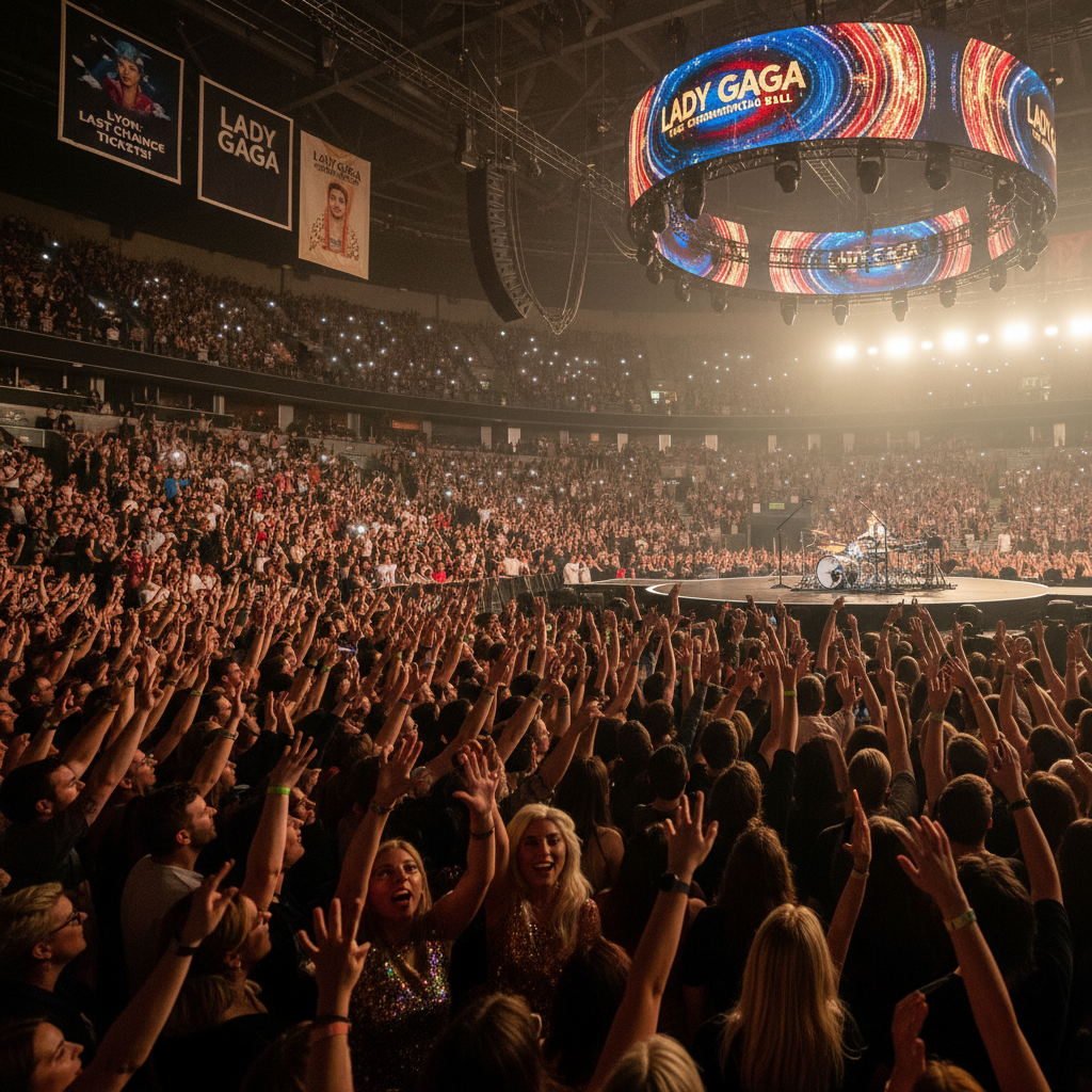 découvrez les derniers billets disponibles pour les concerts de lady gaga à lyon. profitez de tarifs exceptionnels pour une soirée inoubliable !