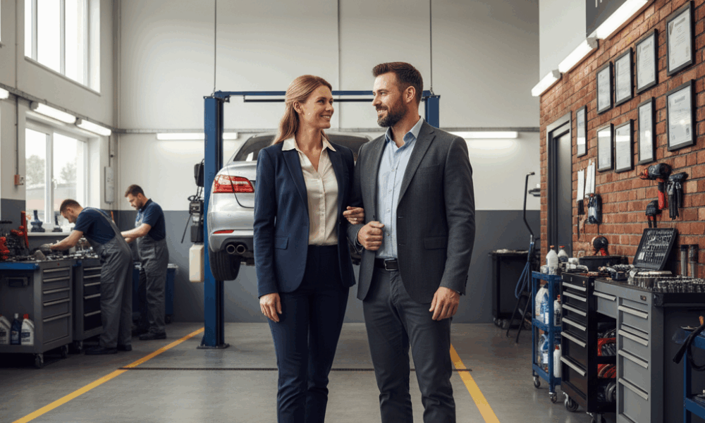 découvrez comment un couple de cadres passionnés s'est lancé dans l'aventure entrepreneuriale en reprenant un centre auto, alliant expertise et engagement pour réussir ensemble.