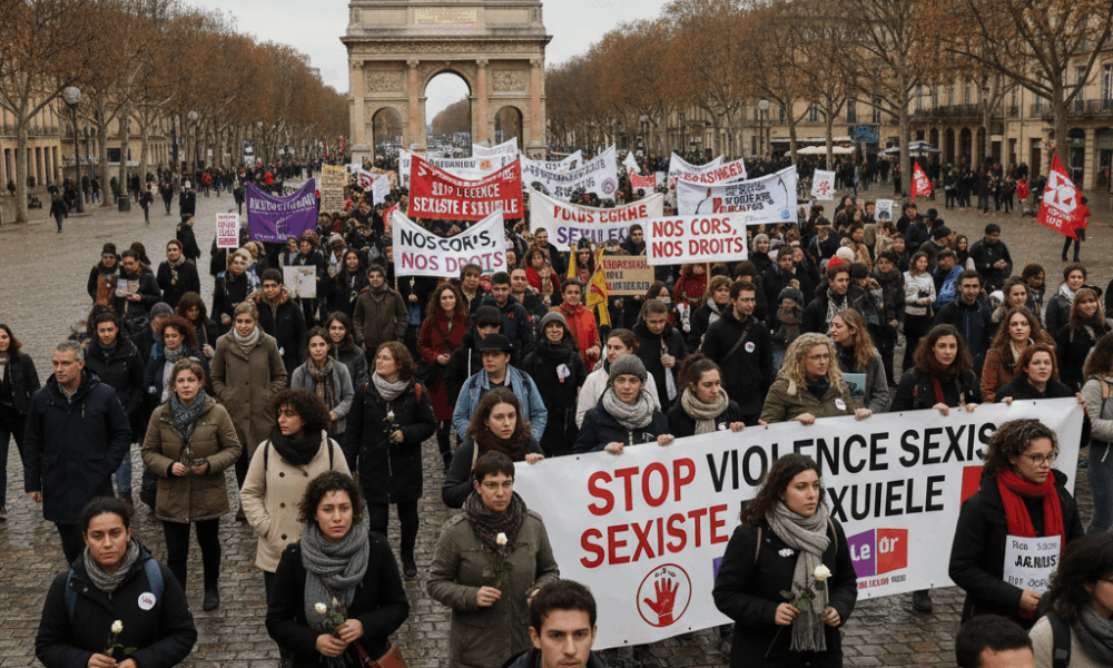 participez à la marche citoyenne à bordeaux ce samedi en gironde pour dénoncer le féminicide et les violences faites aux femmes, unis pour sensibiliser et agir contre ces fléaux.