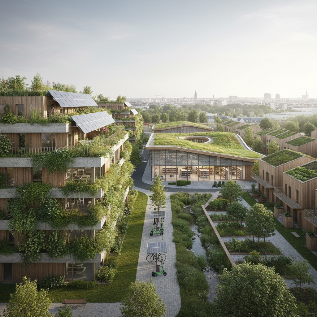 découvrez comment la banlieue parisienne s'impose comme un modèle d'innovation en architecture écologique, alliant durabilité et design moderne pour un avenir responsable.