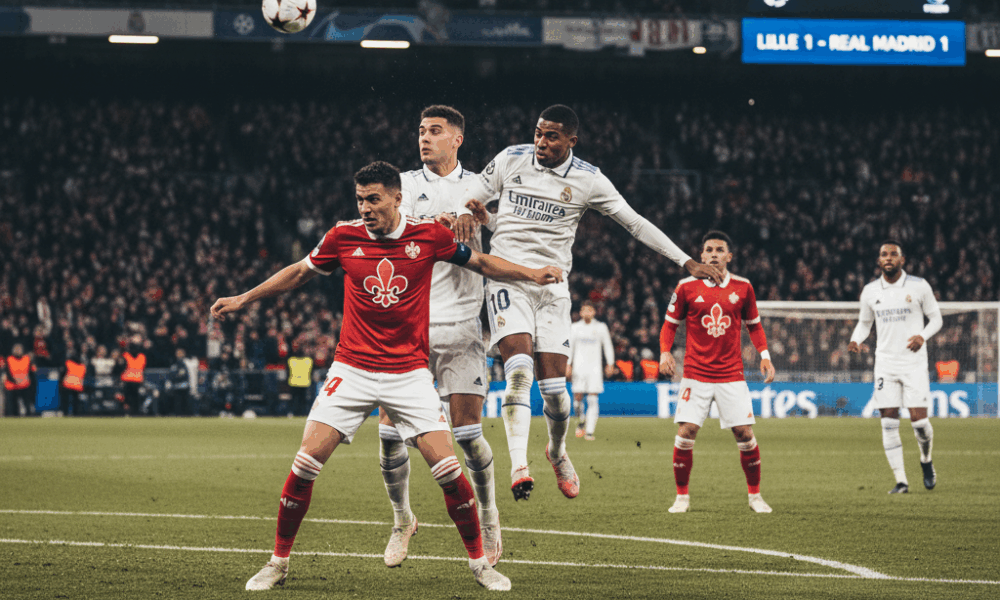 découvrez le résumé du match où lille a subi une défaite face au real madrid, avec les moments clés et les analyses des performances des équipes.