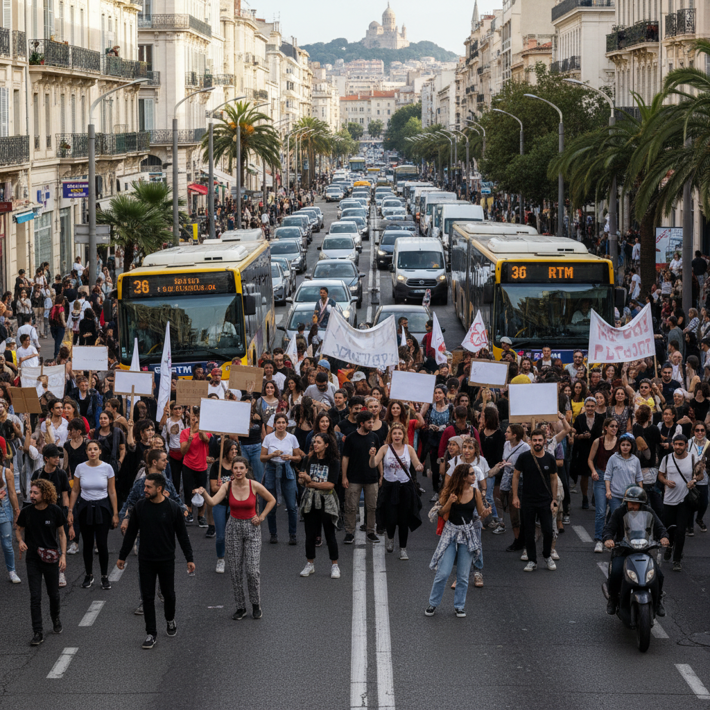 découvrez comment une manifestation majeure à marseille va perturber la circulation sur un axe essentiel de la ville. préparez vos déplacements avec nos informations détaillées.