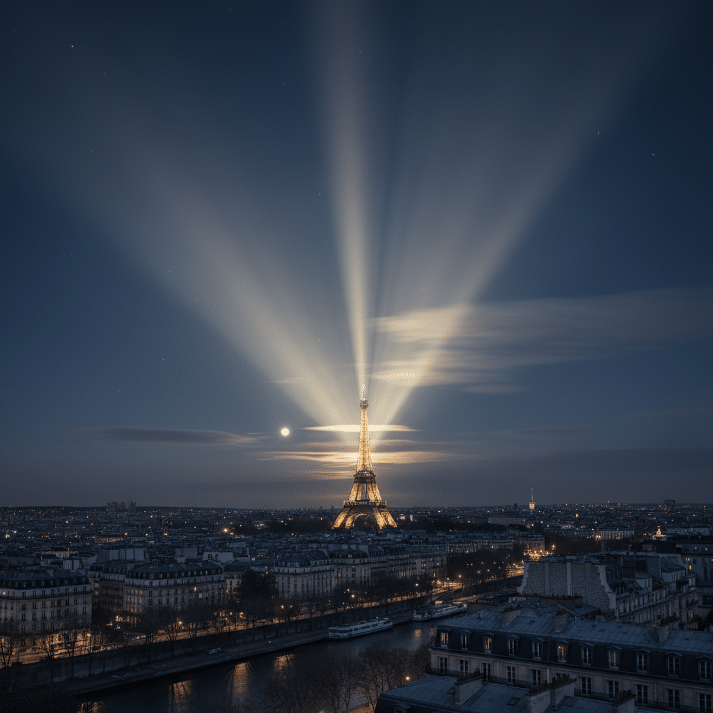 découvrez l'origine des mystérieux rayons lumineux qui illuminent chaque nuit le ciel de paris, un phénomène fascinant qui intrigue et émerveille les habitants et visiteurs.