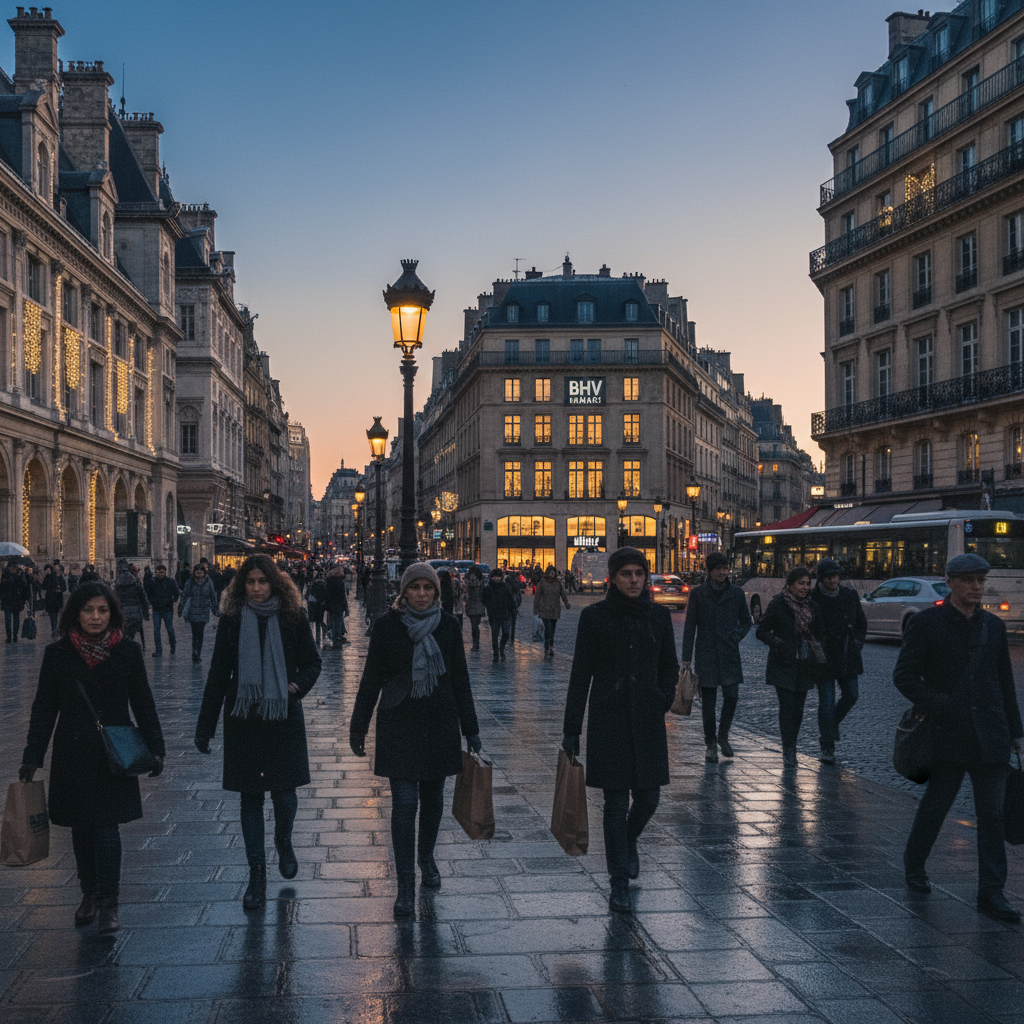 découvrez pourquoi la ville de paris a décidé de supprimer les animations de noël du bhv sur la rue de rivoli cette année, mettant fin aux traditionnels cadeaux et festivités.
