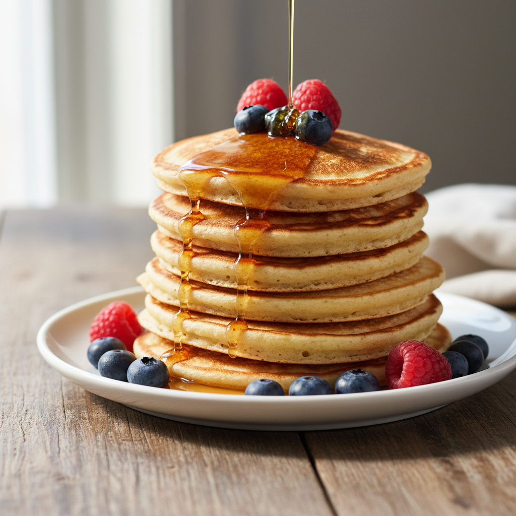 découvrez notre recette facile de pancakes maison, moelleux et rapides à préparer. parfaits pour un petit-déjeuner gourmand en toute simplicité !