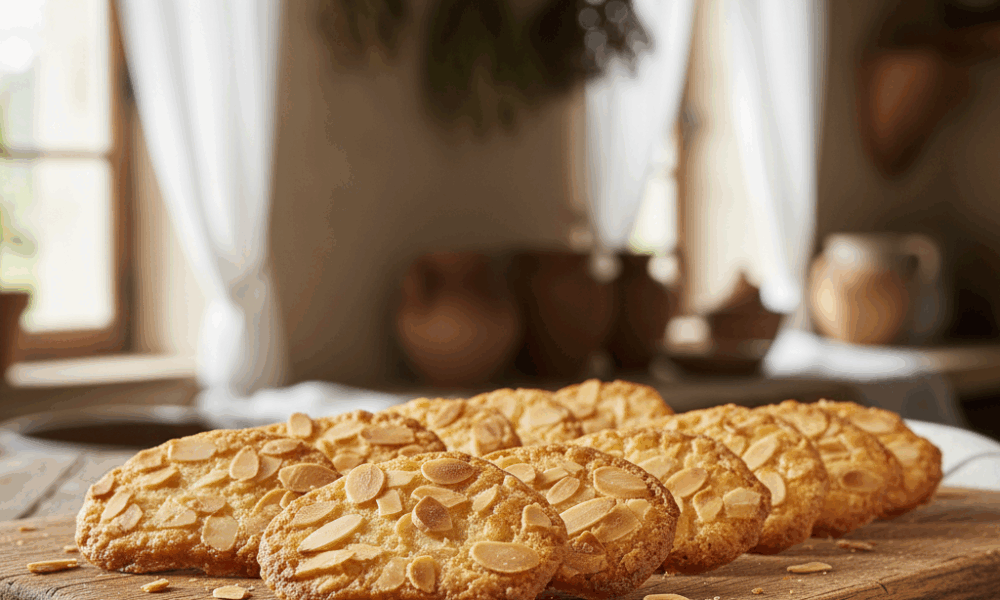 découvrez notre recette facile de tuiles aux amandes pour des biscuits croustillants et délicieux, parfaits pour toutes les occasions.