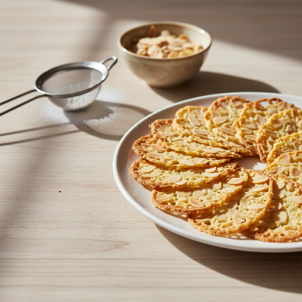 découvrez notre recette facile de tuiles aux amandes pour réussir des biscuits croustillants et savoureux, parfaits pour toutes vos pauses gourmandes.