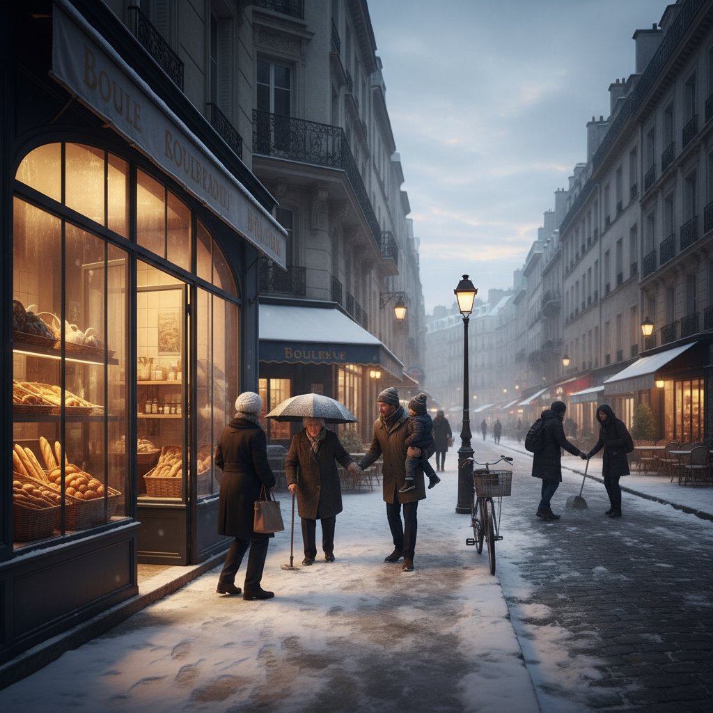 découvrez paris et ses environs sous un manteau blanc, où la ville s'éveille magnifiquement enneigée, offrant des paysages féériques et une ambiance hivernale unique.