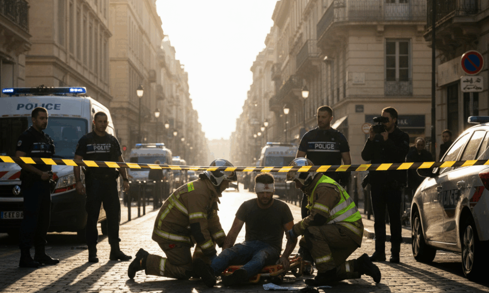 deux personnes blessées par balles lors d'une fusillade en plein cœur de marseille. découvrez les détails de cet incident violent.