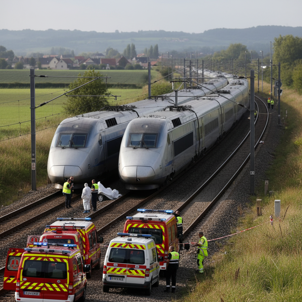 trafic fortement perturbé sur la lgv lille-paris en raison d'un accident impliquant une personne. suivez les dernières informations et conseils pour organiser vos déplacements.