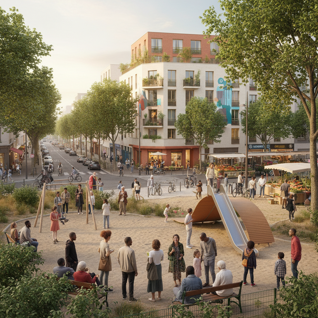 découvrez une exposition innovante qui valorise les banlieues parisiennes, les révélant comme des espaces culturels dynamiques et essentiels, loin de la périphérie pour occuper le devant de la scène.