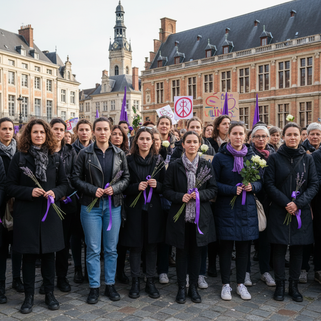 à lille, un week-end dédié à la lutte contre les violences faites aux femmes, avec de nombreuses mobilisations pour sensibiliser et agir.