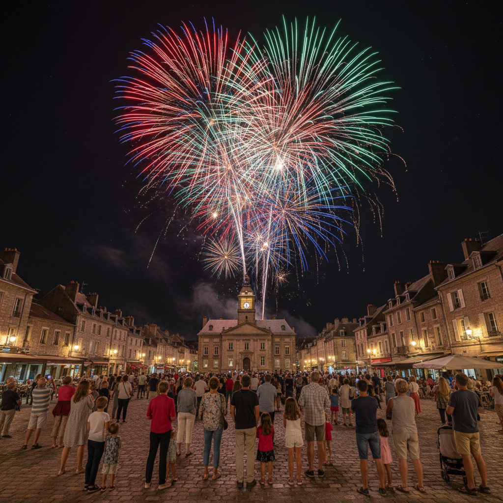 découvrez le feu d'artifice à lons-le-saunier en 2025, un spectacle pyrotechnique grandiose et magique à ne pas manquer pour toute la famille.