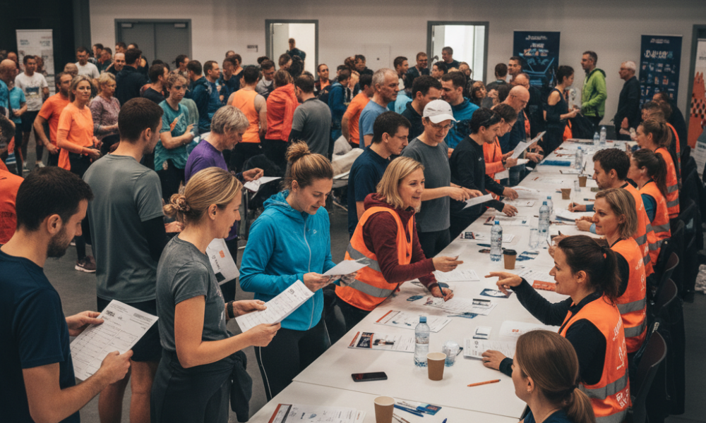 le marathon de lille rencontre un succès fulgurant avec 18 000 inscriptions en seulement deux heures. les inscriptions sont temporairement suspendues en raison de cet engouement exceptionnel.