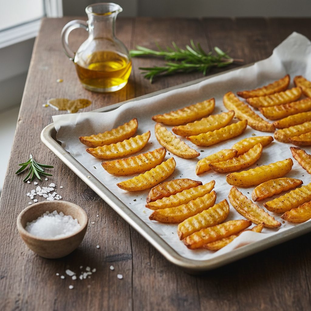 découvrez nos astuces indispensables pour réussir vos frites au four à chaque fois. une recette facile et gourmande pour des frites croustillantes et savoureuses.