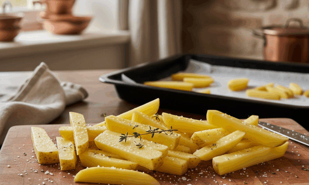 découvrez nos astuces indispensables pour réussir des frites au four croustillantes et savoureuses à chaque cuisson. la recette facile pour un accompagnement parfait !