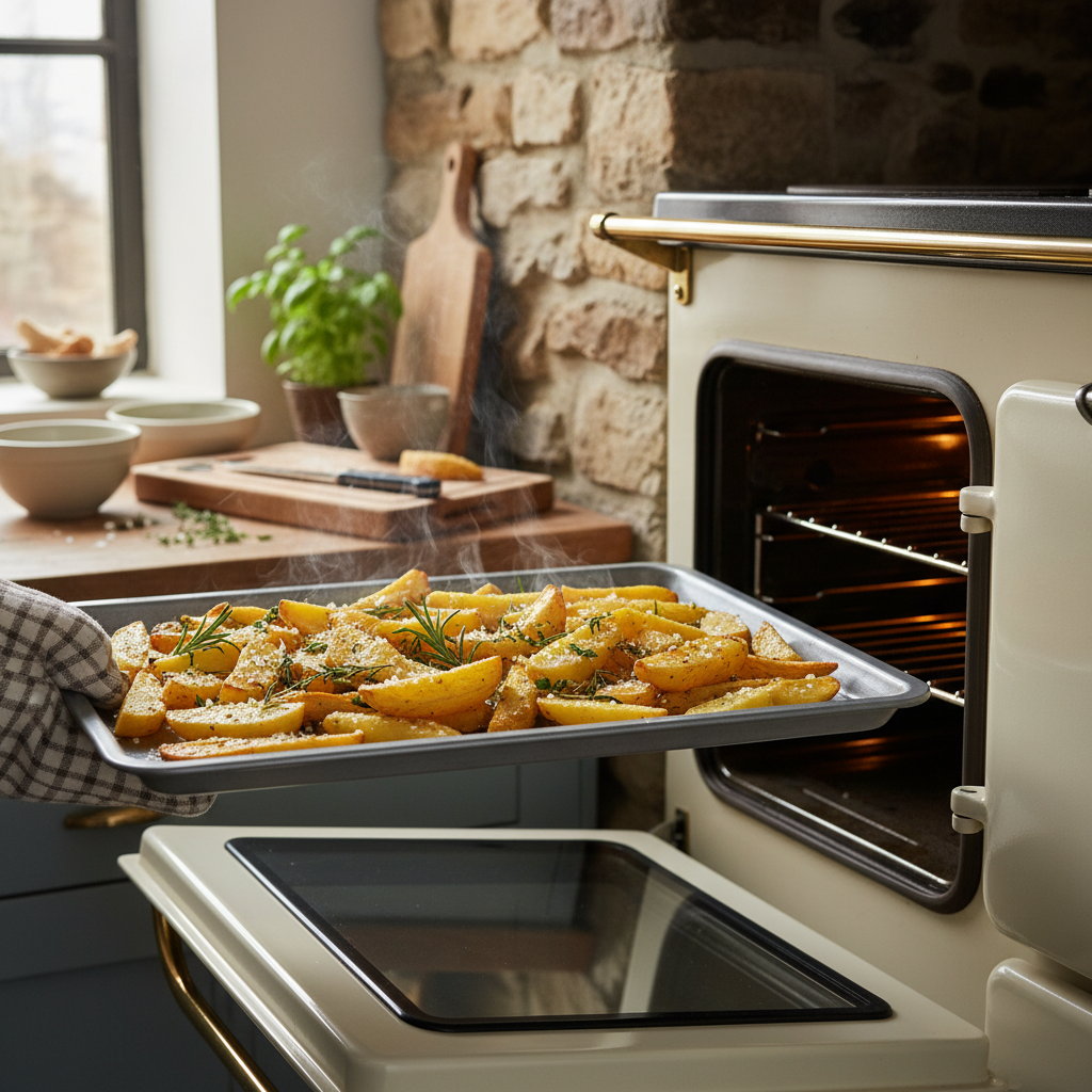 découvrez nos astuces indispensables pour réussir la cuisson parfaite de vos frites au four, croustillantes et savoureuses à chaque fois.