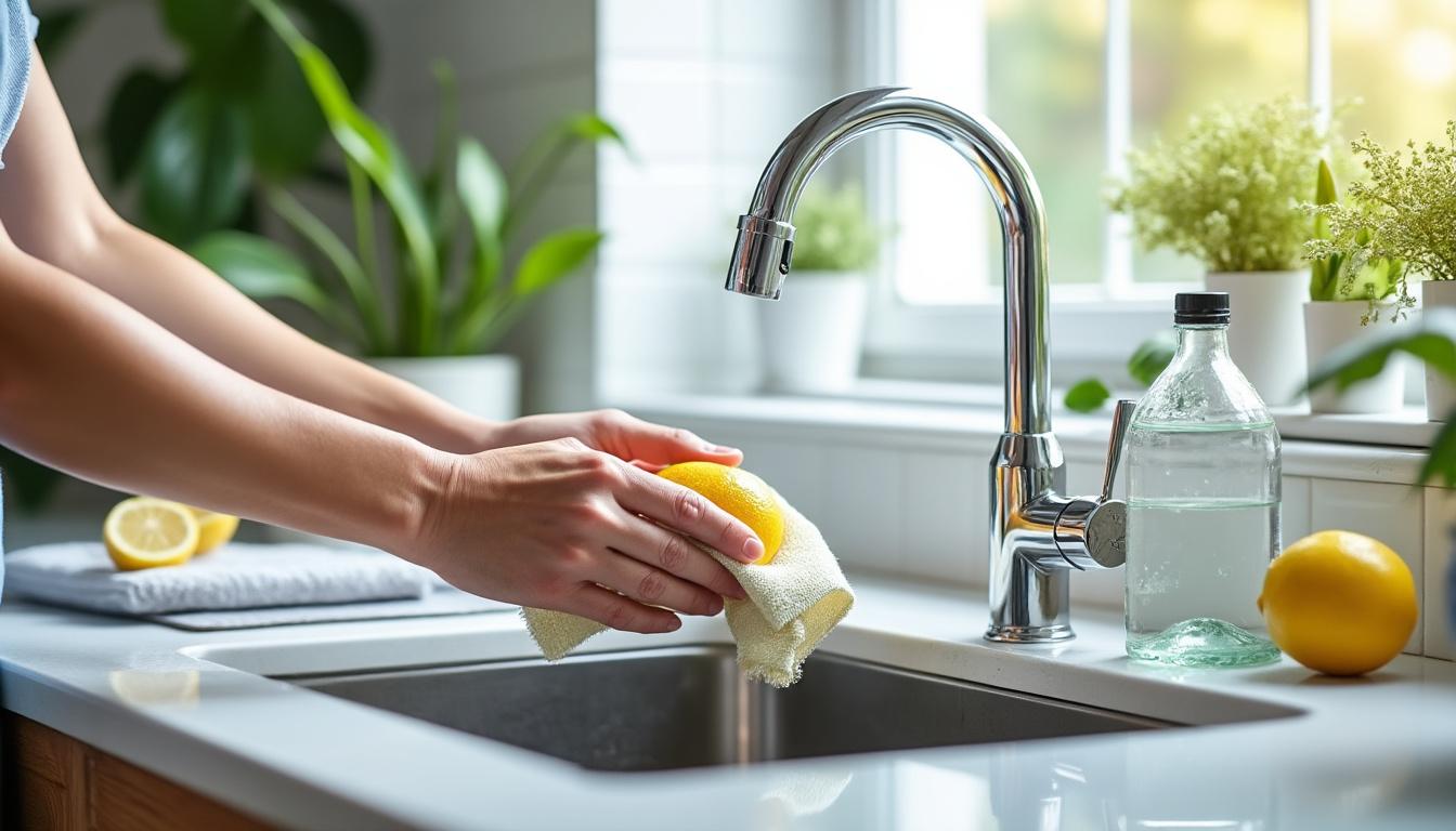 découvrez des méthodes simples et écologiques pour détartrer un robinet efficacement tout en respectant l'environnement.