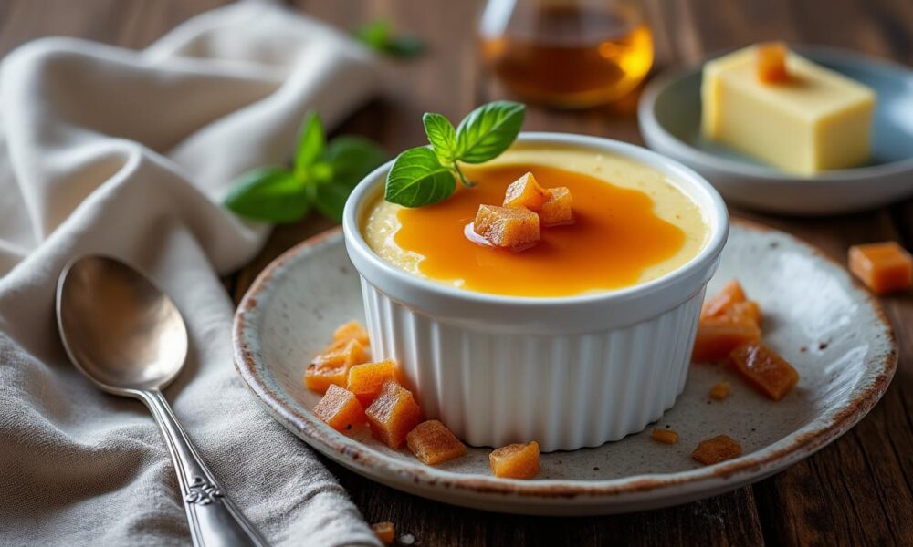 découvrez la recette de la crème caramel au beurre salé, une gourmandise bretonne onctueuse et délicieuse à savourer en toute simplicité.