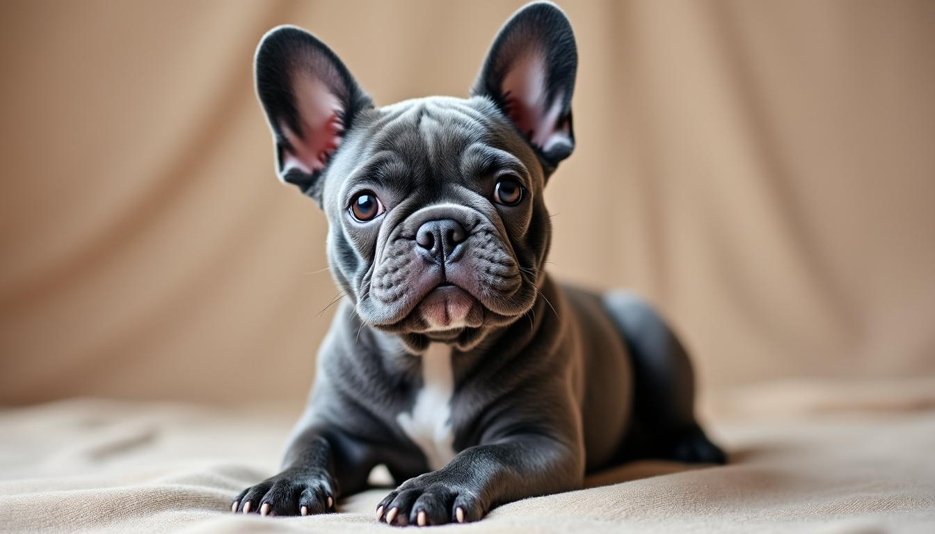 découvrez tout sur le bouledogue français bleu : son prix, son caractère unique et ses soins de santé essentiels pour bien l'adopter.