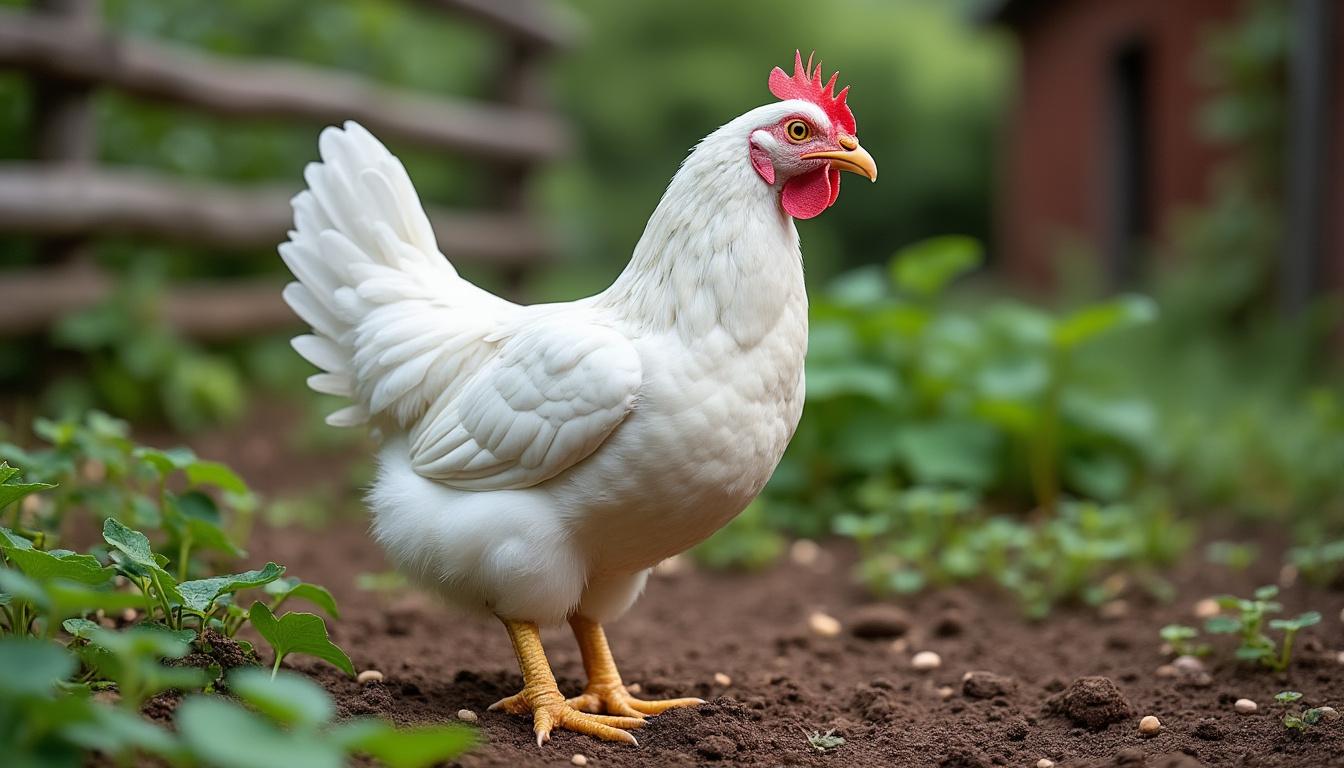 découvrez tout sur la poule blanche : ses caractéristiques de race, sa rusticité et ses besoins en alimentation pour une élevage réussi.