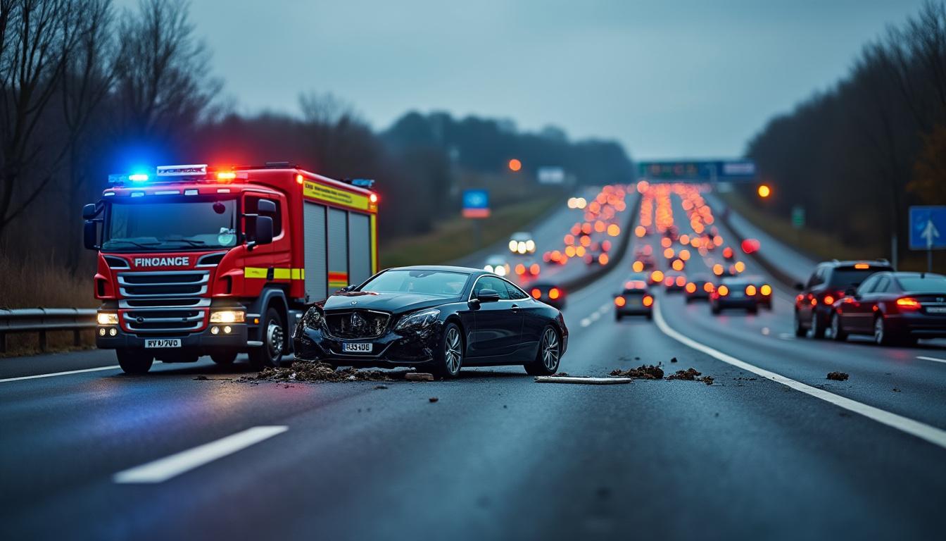 accident sur l’a4 provoquant des perturbations de circulation. découvrez nos conseils pratiques pour éviter les bouchons et circuler plus sereinement.