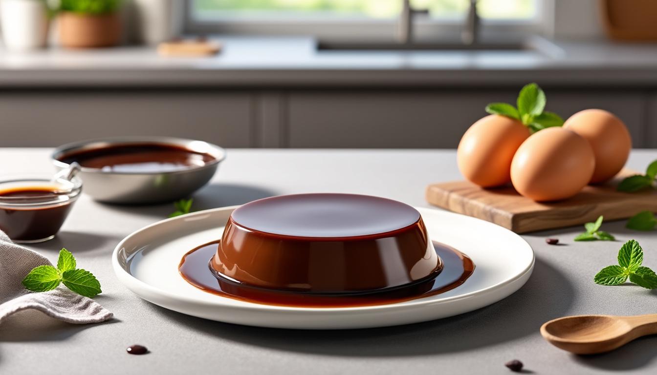 découvrez la recette rapide et onctueuse du flan au chocolat avec toutes les astuces pour réussir un dessert gourmand et facile à préparer.