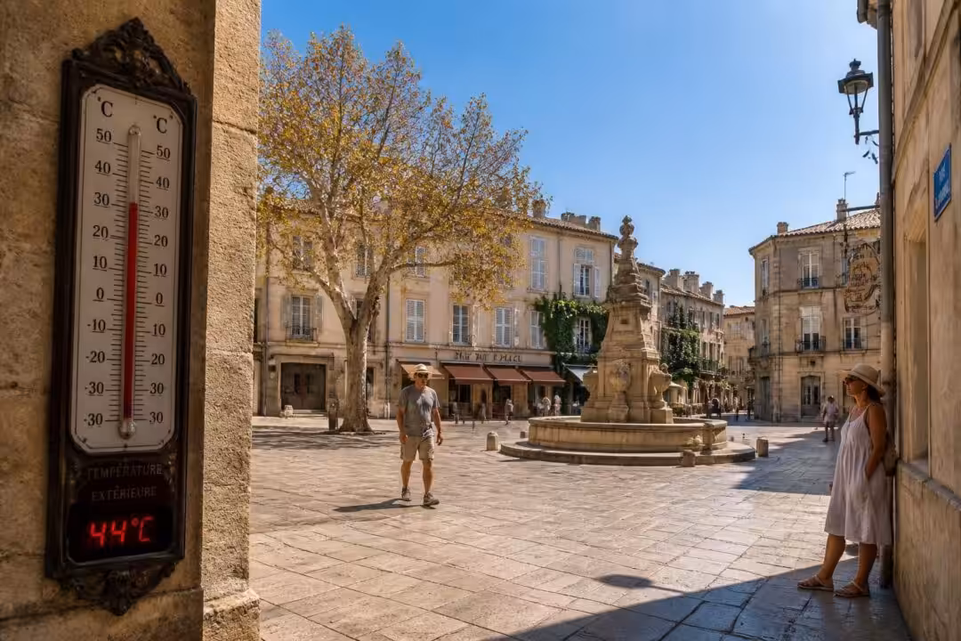 découvrez les prévisions météo alarmantes avec une canicule exceptionnelle prévue en france la semaine prochaine, où les températures pourraient atteindre jusqu'à 44°c, impactant la vie quotidienne et la santé.